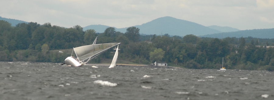 Petit incident à l'Omnium Champlain