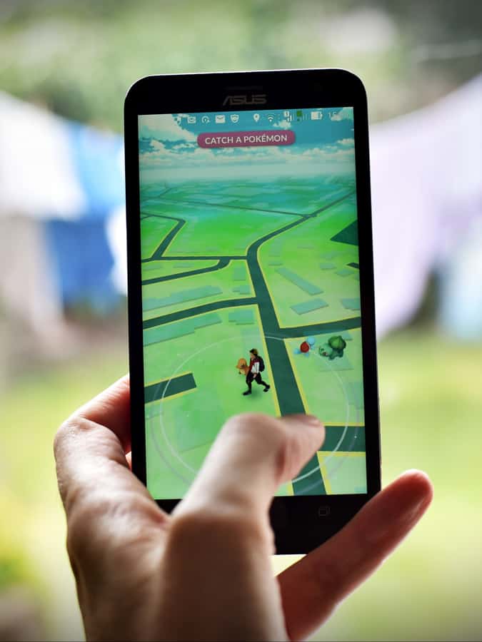 Jeu Pokémon Go. Crédit photo : 1000 Words, Shuttertock.