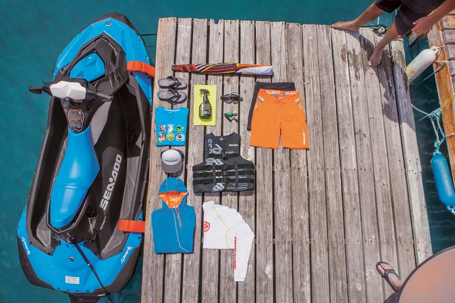 Sea-Doo offre un vaste choix d’accessoires et de couleurs qui s’harmoniseront avec votre motomarine.
