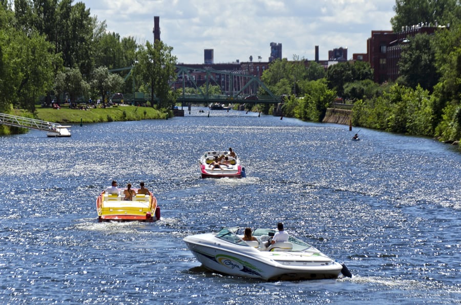 Naviguez sur des voies d'eau qui ont joué un rôle fondamental dans l'histoire du Canada! Crédit photo : Parcs Canada.