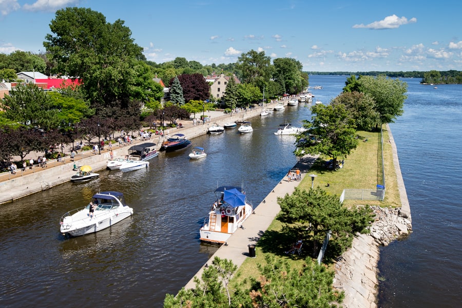 VOYAGE AU CANADA AU 19 ÈME SIÈCLE PAR H. DE LA MOTHE Canal-de-Saint-Anne-de-Bellevue-Parcs-Canada-Sainte-Anne-de-Bellevue-Canal-Parks-Canada