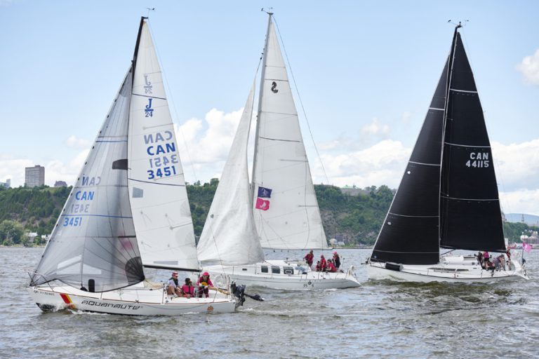Transat QuébecStMalo 2024 Une équipe québécoise 100 féminine s’attaque à la traversée de l