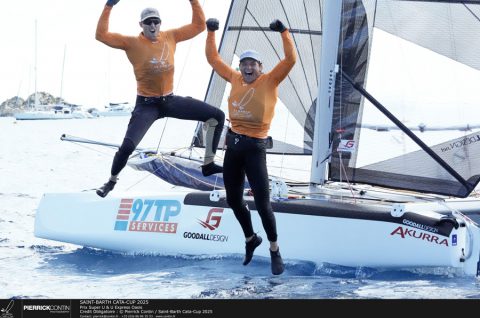 Doublé pour Henri Demesmaeker et Rasmus Rosengren (97 TP Services) vainqueurs du Prix Super U & U Express Oasis et de la Saint-Barth Cata-Cup 2025