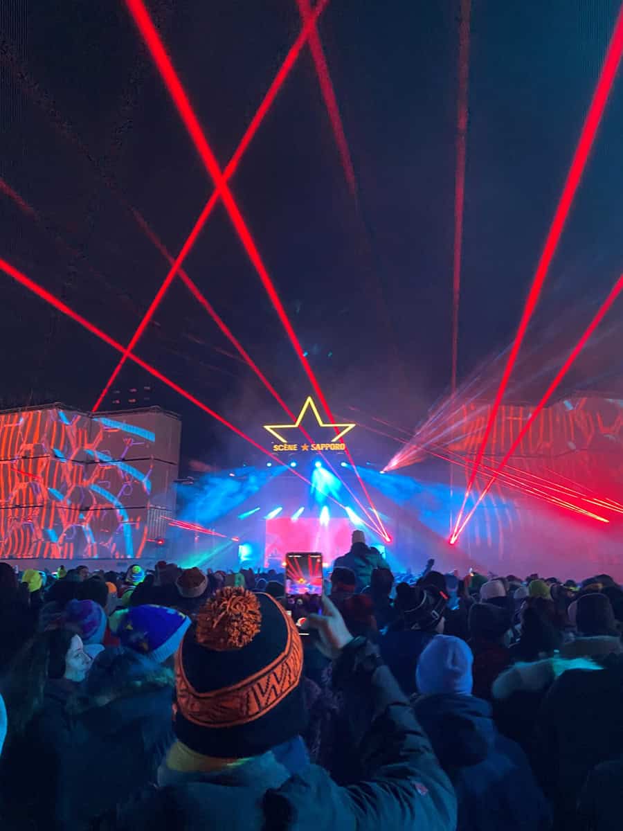 Igloofest. Crédit photo : Vieux-Port de Montréal.