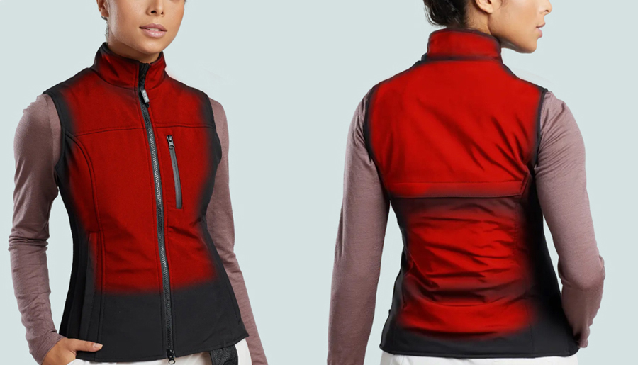 Veste chauffante PRO + d'EWOOL. Crédit photo&nbsp;: EWOOL.