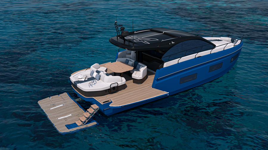 Gran Turismo 50, édition limitée Alpine. Crédit photo&nbsp;: BENETEAU.