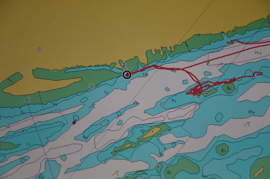 En marquant votre point de départ, vous pouvez constater le parcours accompli.