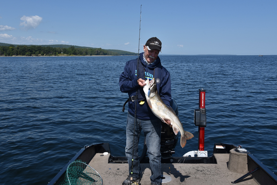 Le GPS est très utile pour pêcher le touladi durant la saison estivale.
