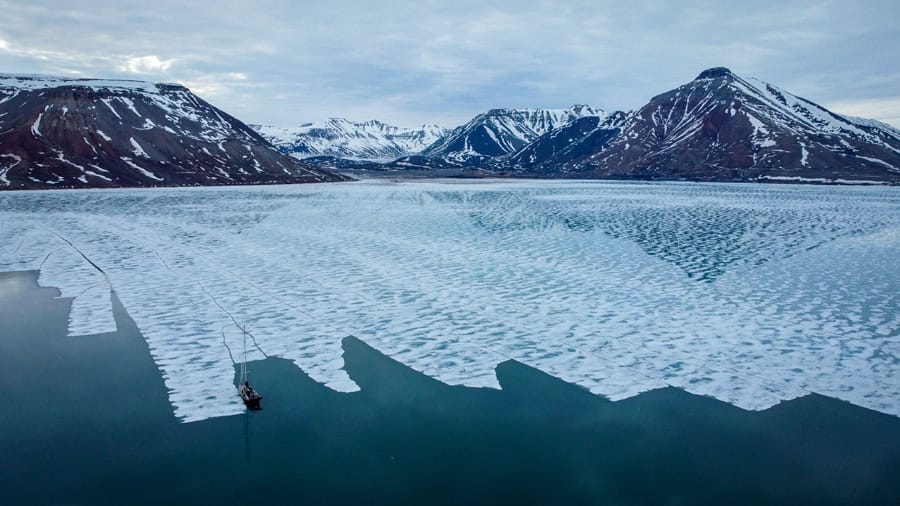 Spitzberg. Crédit photo : LifeSong Expeditions.