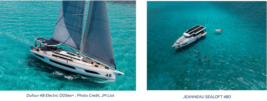 Dufour 48 ODSea+. Jeanneau Sealoft 480.