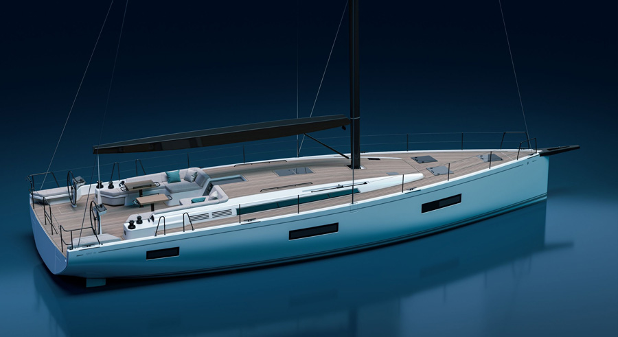 First 60 de Beneteau. Crédit photo : Beneteau.
