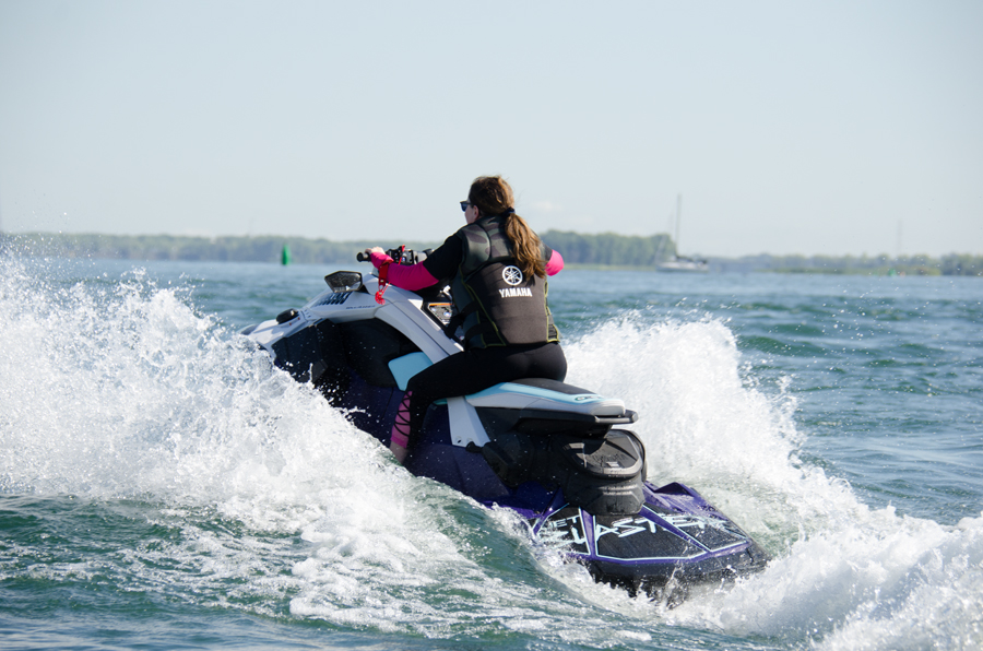 Essai du Jetblaster LTD 2025 de Yamaha. Crédit photo : Jean Paré.