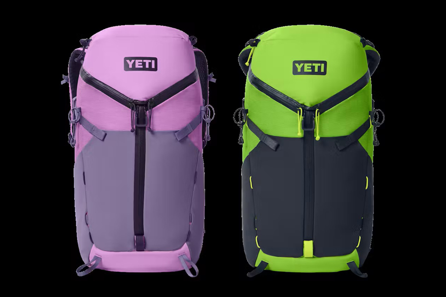 À gauche : Couleur désert florissant pour femme. À droite : Couleur venin pour homme. Crédit des photos : YETI.