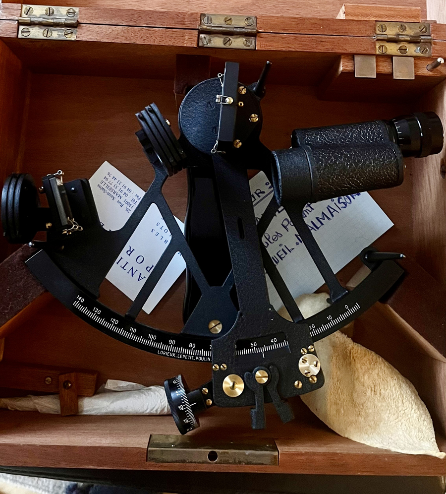 Le sextant Roger Poulin de Gilles.