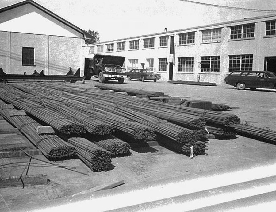 Ateliers du Canal-de-Chambly. ©Parcs Canada, septembre 1971.