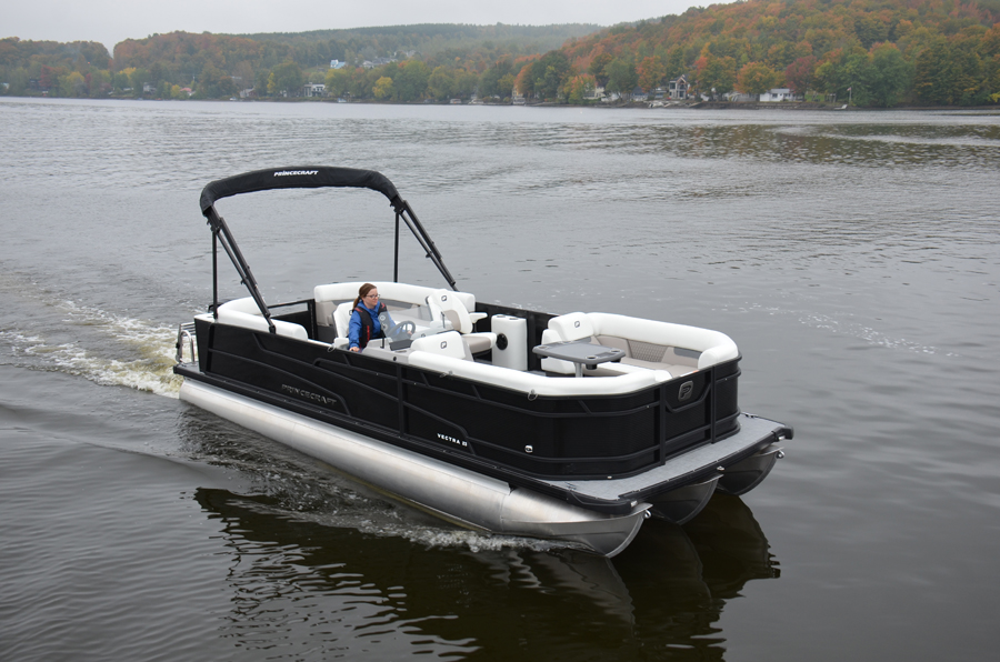 Essai du Vectra 23 QL 2026 de Princecraft. Crédit photo : Jean Paré.