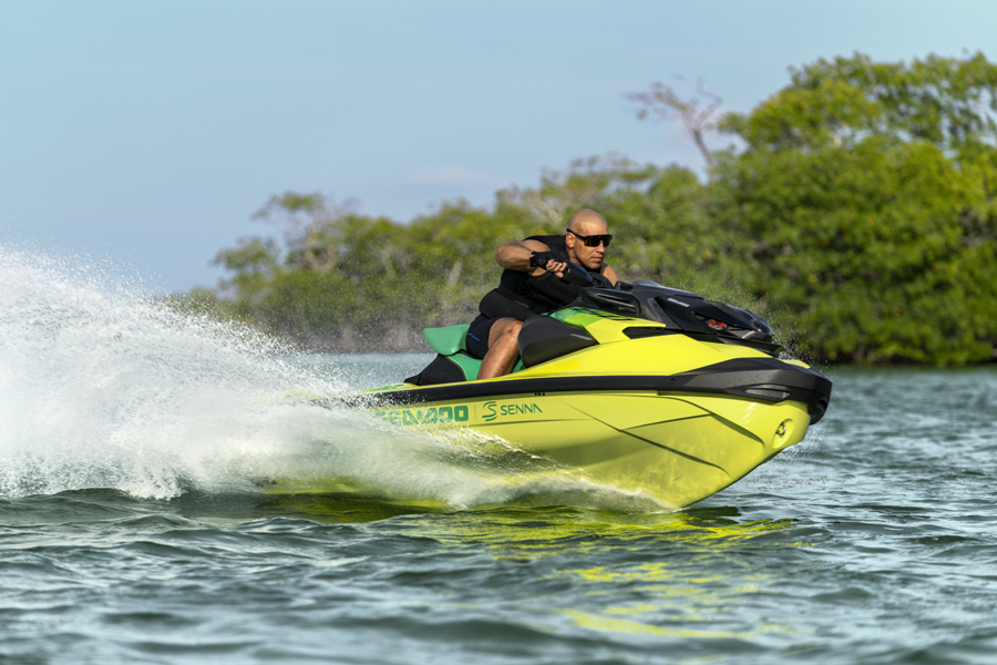 Sea-Doo RXP-X Senna 350. Photo credit: BRP inc.
