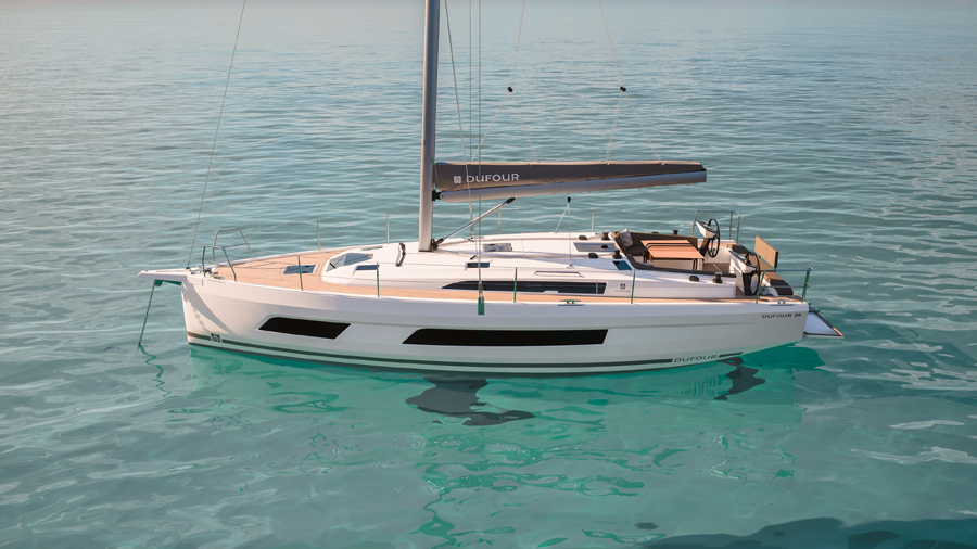 Dufour 39. Crédit photo : Dufour Yachts.