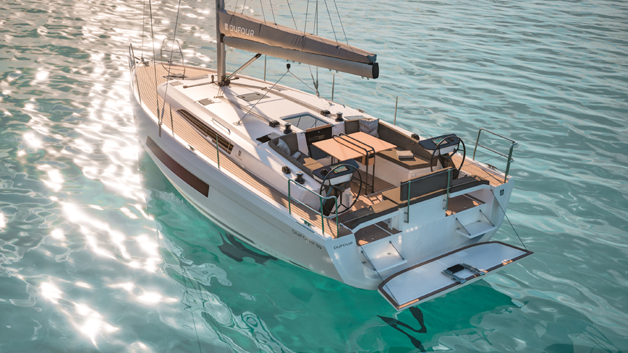 Dufour 39. Crédit photo : Dufour Yachts.