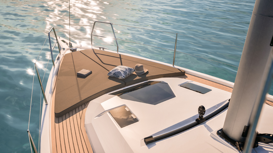 Dufour 39. Crédit photo : Dufour Yachts.