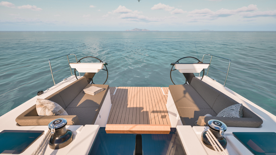Dufour 39. Crédit photo : Dufour Yachts.