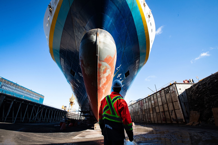 Crédit photo : Comité sectoriel de main-d'œuvre de l'industrie maritime (CSMOIM).