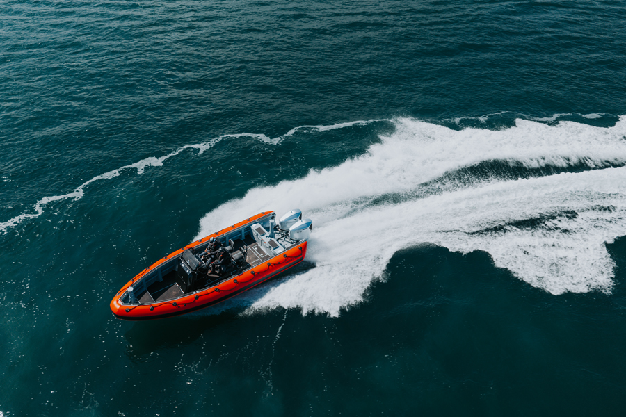 Sentinel. Photo credit: Highfield Boats.
