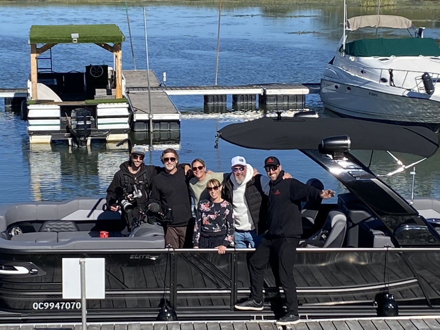 Équipe de tournage de la saison 2 de l'émission Horizon Performance.